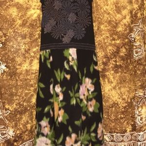 Top Floral Bottom Dress